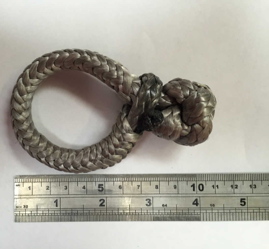 8mm Dyneema shoft Shackle with easy release 